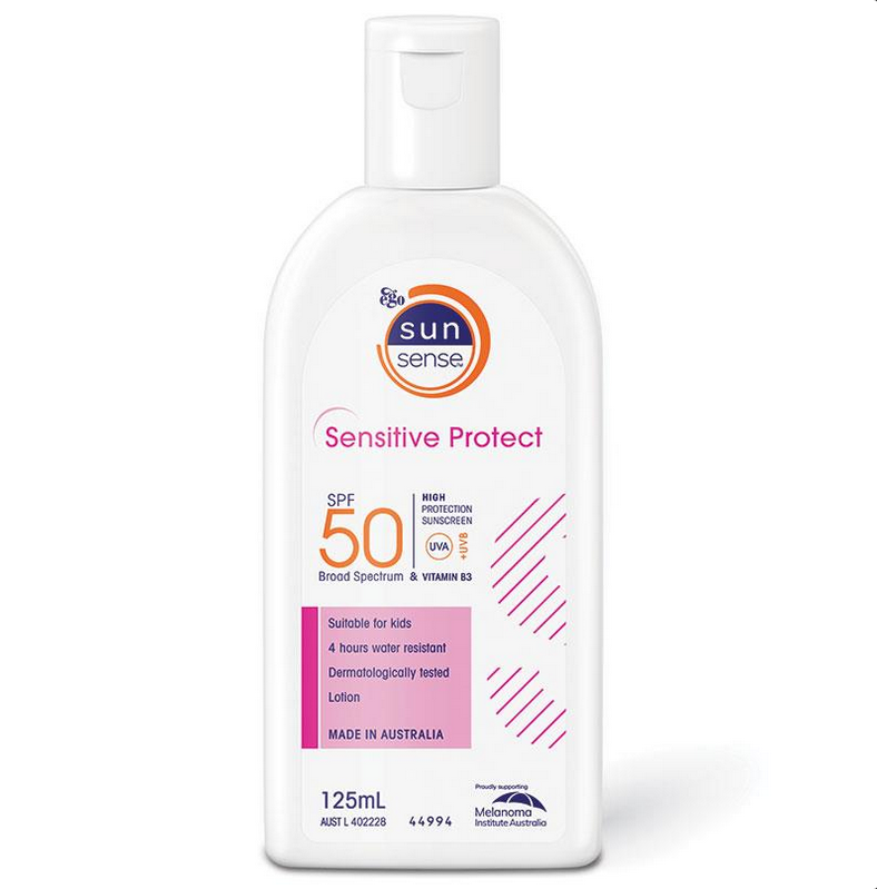 Ego SunSense Sensitive Protect SPF50 125mL (expiry 11/24)