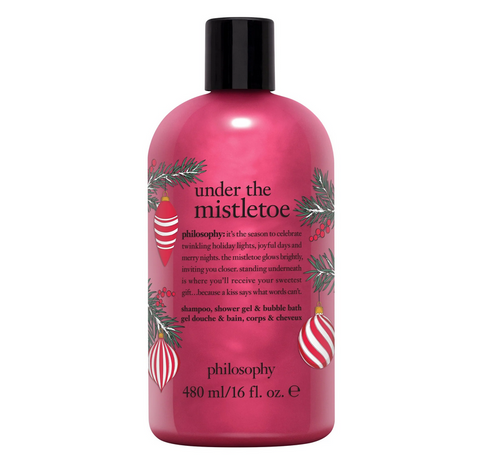 Philosophy Under The Mistletoe Shampoo, Shower Gel & Bubble Bath 480mL