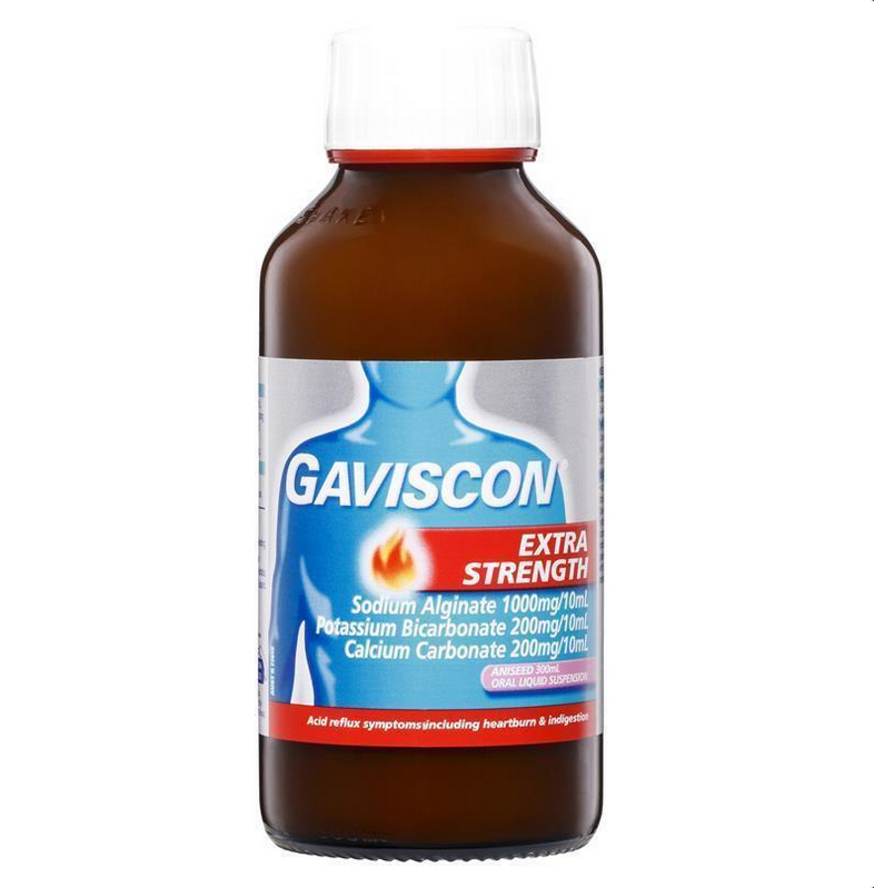 Gaviscon Extra Strength Heartburn and Indigestion Relief Aniseed Flavo