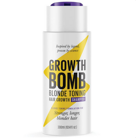 Growth Bomb Blonde Colour Enhancing Shampoo 300mL
