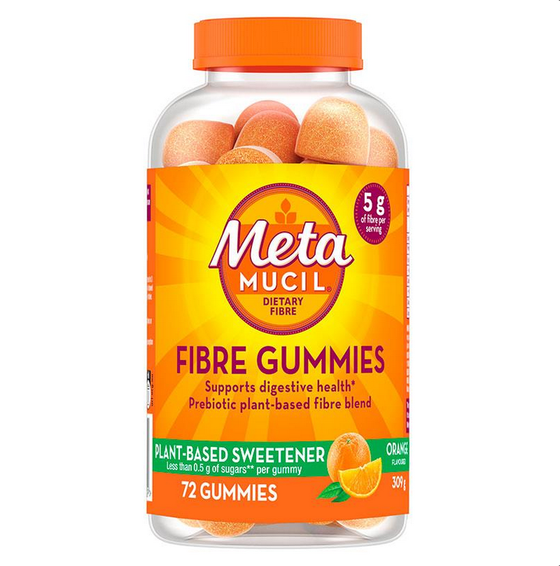 Metamucil Fibre Gummies 72 Pack
