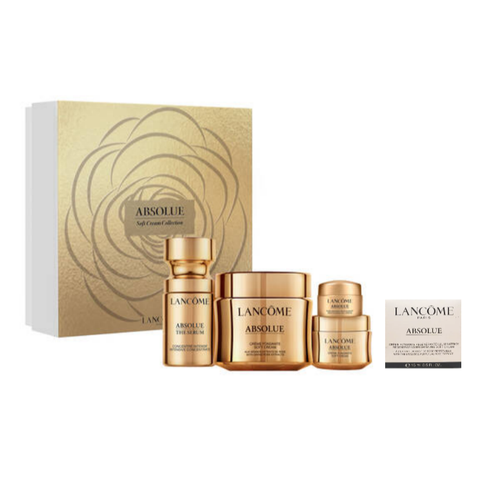 LANCOME Absolue Soft Cream 4 Piece Set + Soft Cream 15mL - Special Bundle