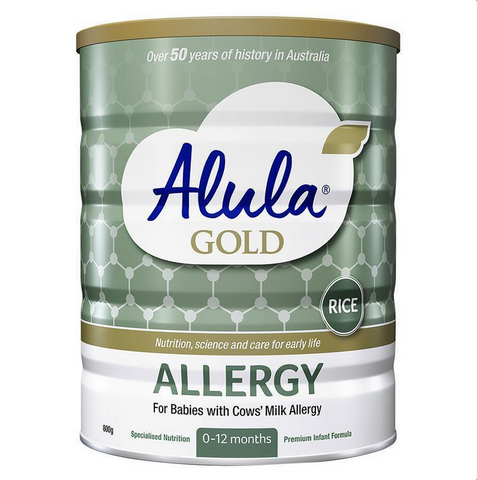 Alula Gold Allergy Infant Rice Formula 0-12 Months 800g