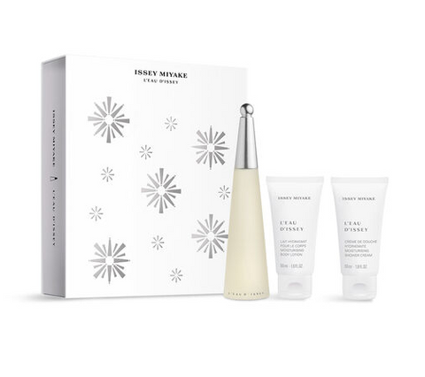 Issey Miyake Ladies Eau D'Issey Eau de Toilette 50mL 3 Piece Set