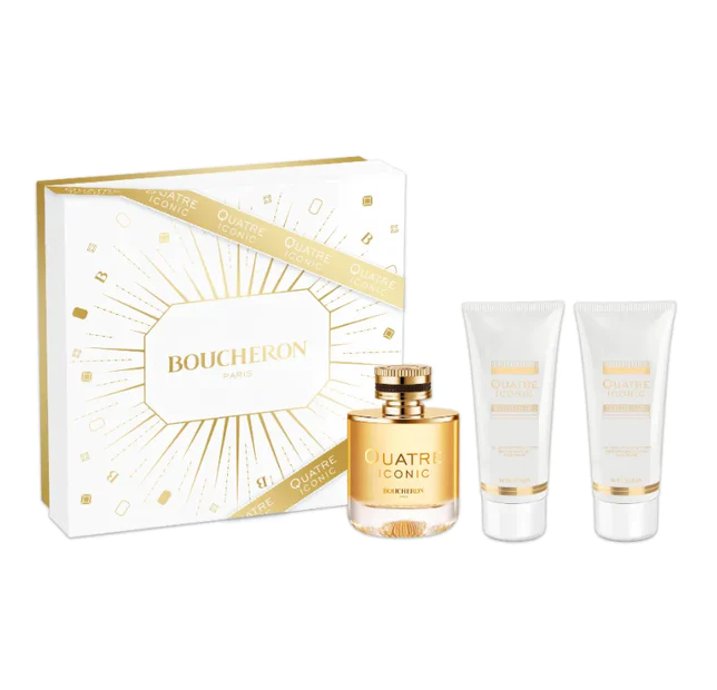 Boucheron Quatre Iconic Eau de Parfum 100mL 3 Piece Set