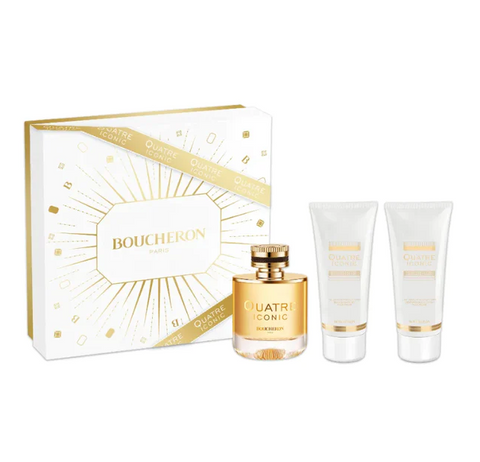 Boucheron Quatre Iconic Eau de Parfum 100mL 3 Piece Set