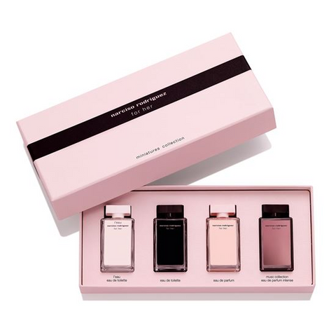 Narciso Rodriguez Miniature For Her 4 x 7.5mL Gift Set