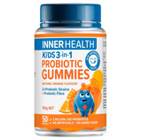Inner Health Kids 3-in-1 Probiotic Gummies 50 Gummies