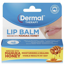 Load image into Gallery viewer, Dermal Therapy Lip Balm Manuka Honey 10g