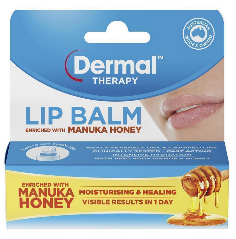 Dermal Therapy Lip Balm Manuka Honey 10g