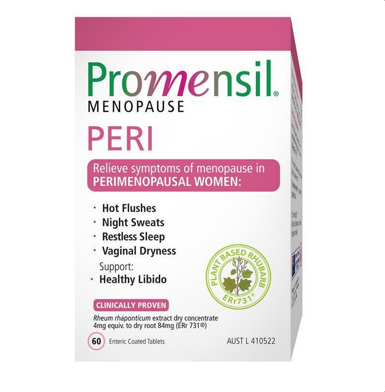 Promensil Menopause Peri 60 Tablets – Better Value Pharmacy