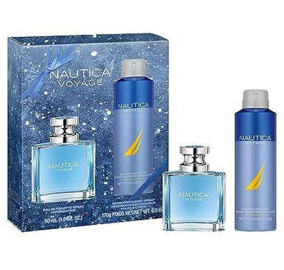 Nautica Voyage Eau De Toilette 50mL 2 Piece Set