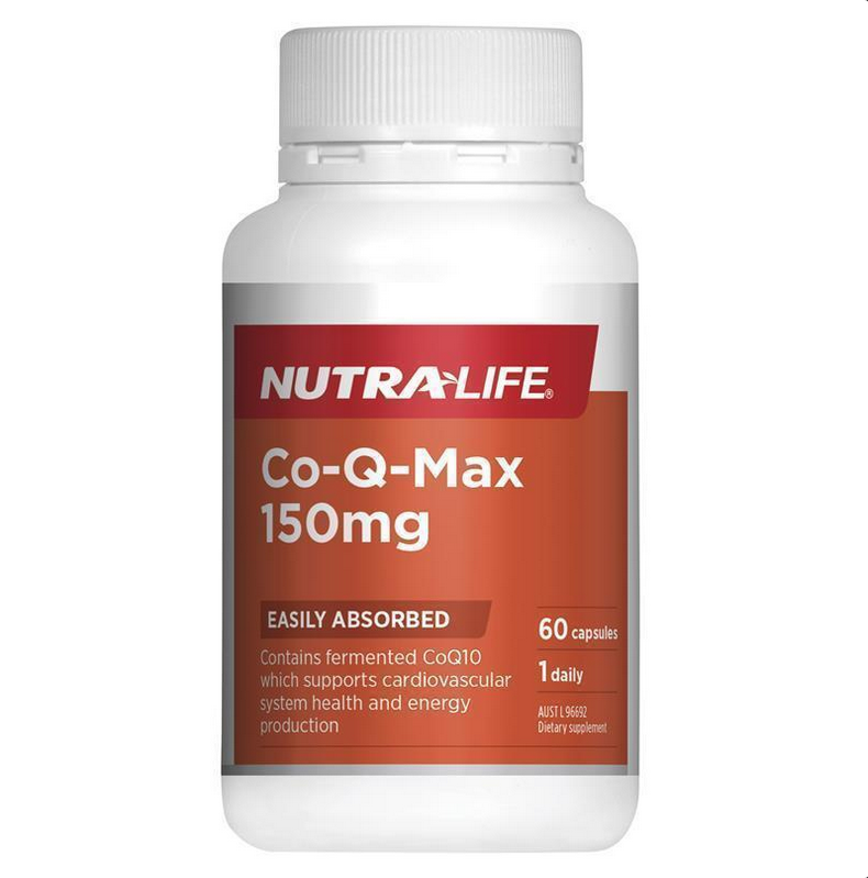 Nutra-Life Co-Q-Max Heart Health Formula 60 Capsules