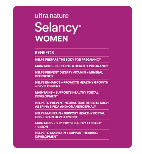 Ultra Nature Selancy Women 30 Gel Capsules