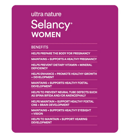 Ultra Nature Selancy Women 30 Gel Capsules