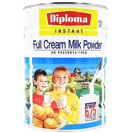 Diploma Milk Powder Full Cream 900g