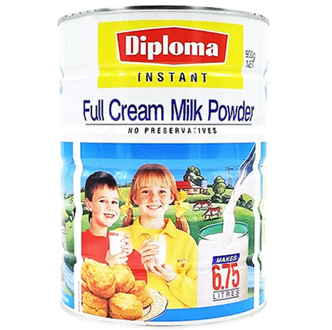 Diploma Instant Full Cream Milk Powder 900g