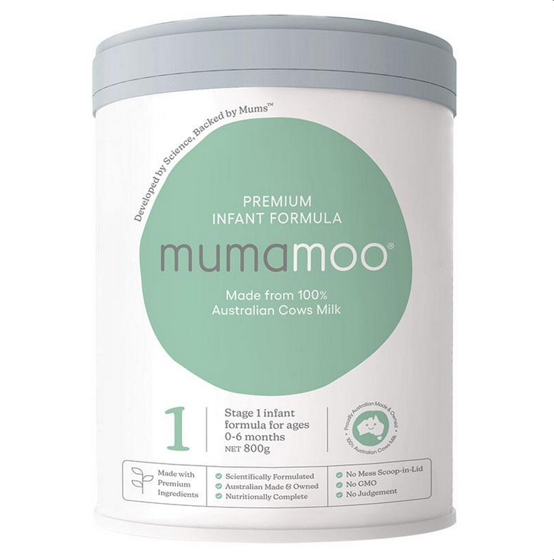 Mumamoo Stage 1 Premium Infant Formula 0-6 Months 800g