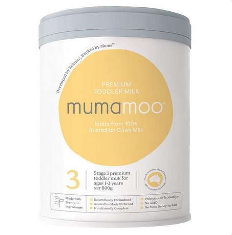 Mumamoo Stage 3 Premium Toddler Milk 1-3 Years 800g