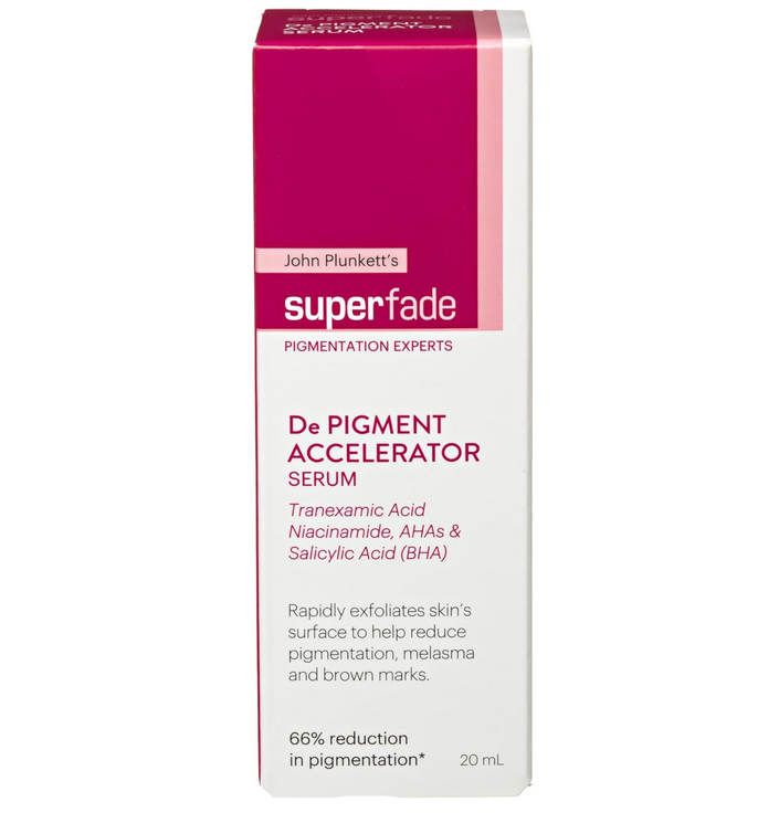 John Plunkett's SuperFade De Pigment Accelerator Serum 20mL