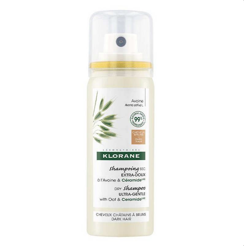 Klorane Klorane Dry Shampoo With Oat & Ceramide Dark Hair 50mL