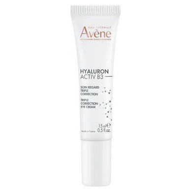 Avene Hyaluron Activ B3 Triple Correction Eye Cream 15mL