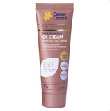 Cancer Council SPF 50 Face CC Cream Mineral Medium 50mL