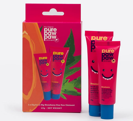 Pure Paw Paw The Original Pure Paw Paw Ointment Strawberry Duo Set