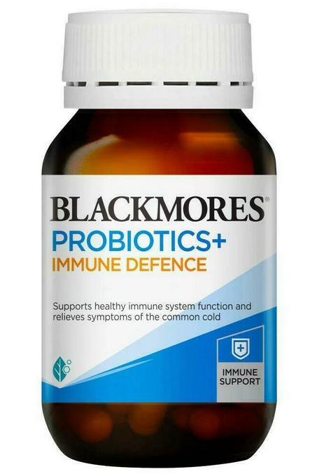 Blackmores Probiotics+ Immune Defence Gut Health Vitamin 90 Capsules