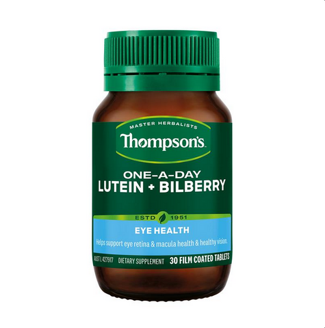Thompsons One A Day Lutein + Bilberry 30 Tablets