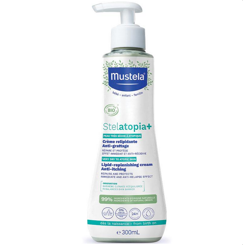 Mustela Stelatopia+ Lipid Replenishing Cream 300mL