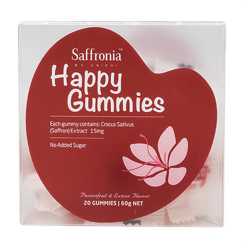Unichi Saffronia Happy Gummies 20 Gummies