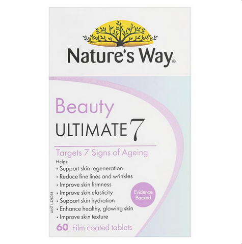 Nature's Way Beauty Ultimate 7 60 Tablets