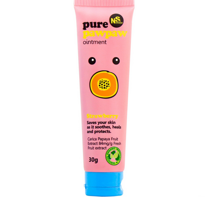 Skin Nutrient Pure Paw Paw Ointment Strawberry 30g