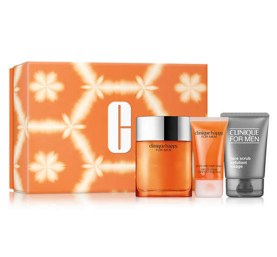 Clinique Happy For Him Eau de Parfum 3 Piece Gift Set