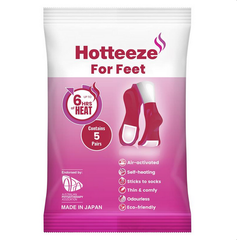 Hotteeze Heat Pads For Feet 5 Pairs