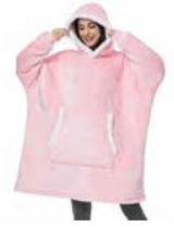 Hoodie Blanket Reversible - One Size Fits All