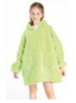 Hoodie Blanket Reversible for Kids - One Size Fits All