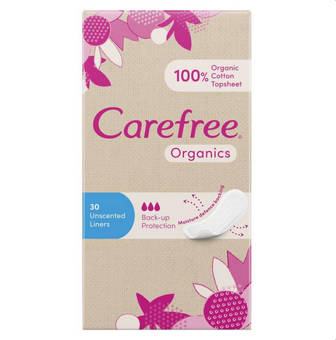 Carefree Organic Liner Original 30 Packs