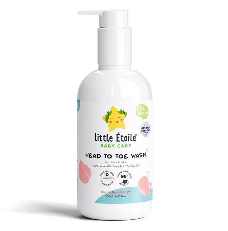 Little Etoile Head to Toe Wash for Delicate Skin (0+ month) 250mL