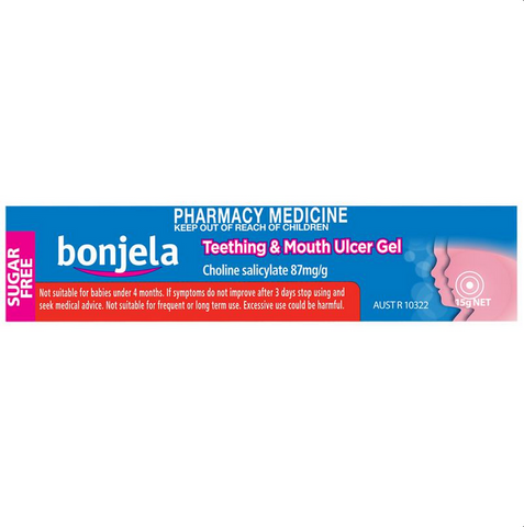 Bonjela Teething and Mouth Ulcer Gel 15g