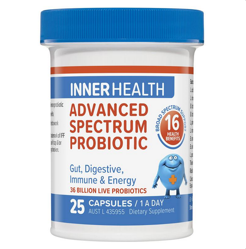 Inner Health Advanced Spectrum Probiotic 25 Capsules