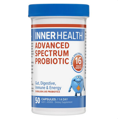 Inner Health Advanced Spectrum Probiotic 50 Capsules