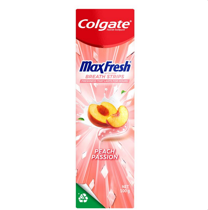 Colgate Toothpaste Max Fresh Peach Passion 100g