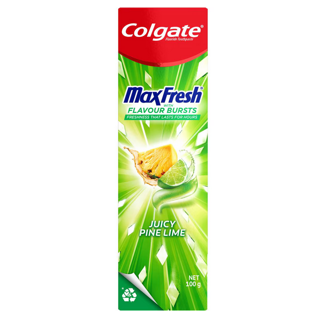 Colgate Toothpaste Max Fresh Juicy Pine Lime 100g