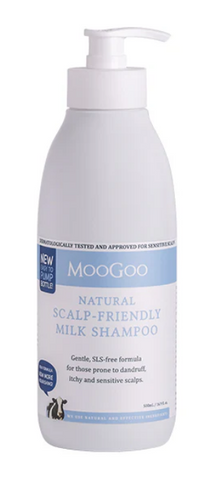MooGoo Natural Scalp-Friendly Milk Shampoo 500mL