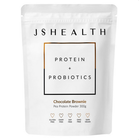 JSHealth Protein + Probiotics Chocolate Brownie Flavour 300g