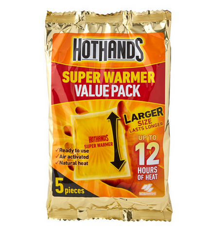 Hot Hands Super Warmer Value Pack 5 piece
