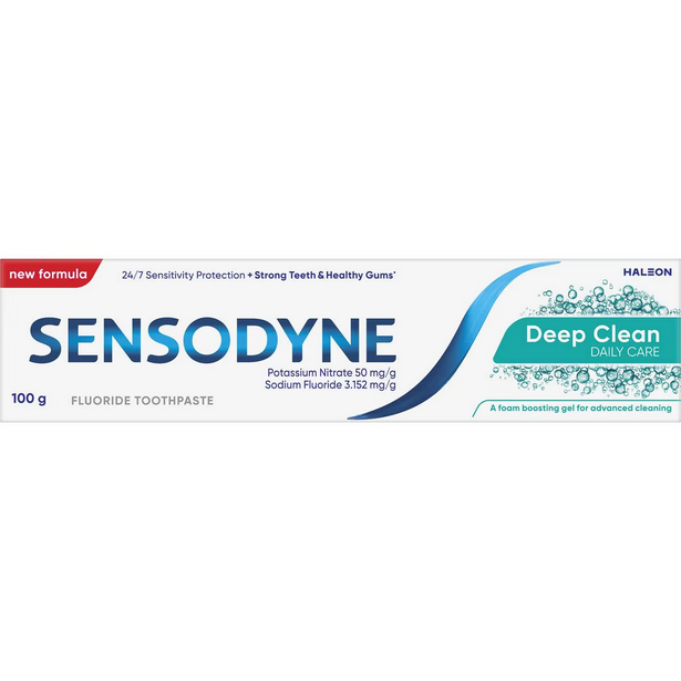 Sensodyne Deep Clean Toothpaste 100g – Better Value Pharmacy