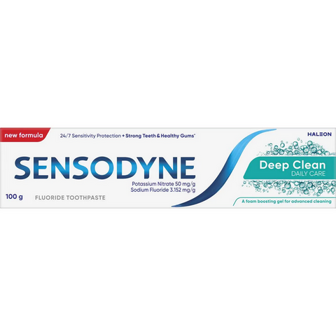 Sensodyne Deep Clean Toothpaste 100g